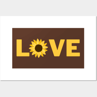 Sunflower Love Posters and Art